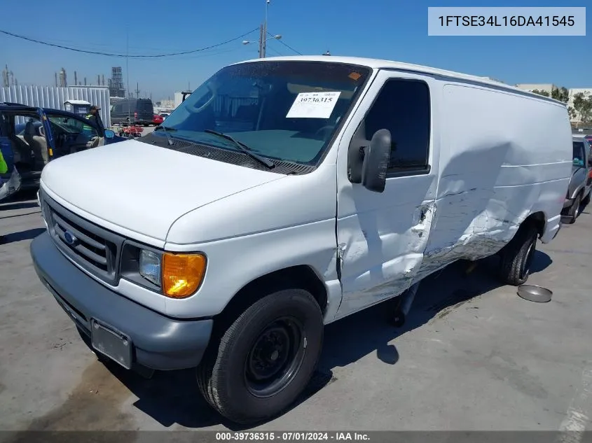 2006 Ford E-350 Super Duty Commercial/Recreational VIN: 1FTSE34L16DA41545 Lot: 39736315