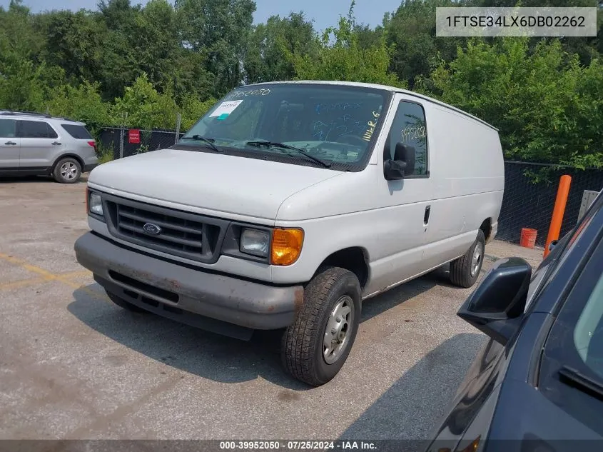 2006 Ford E-350 Super Duty VIN: 1FTSE34LX6DB02262 Lot: 39952050