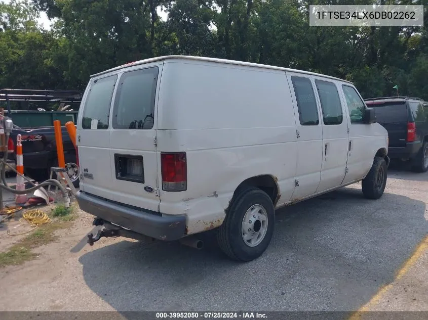 2006 Ford E-350 Super Duty VIN: 1FTSE34LX6DB02262 Lot: 39952050