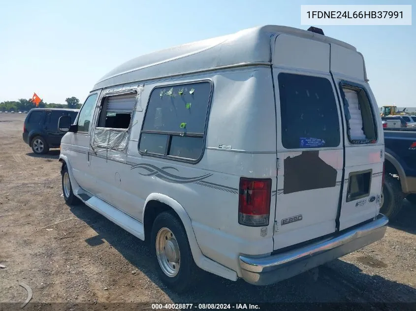 2006 Ford E-250 Commercial/Recreational VIN: 1FDNE24L66HB37991 Lot: 40028877