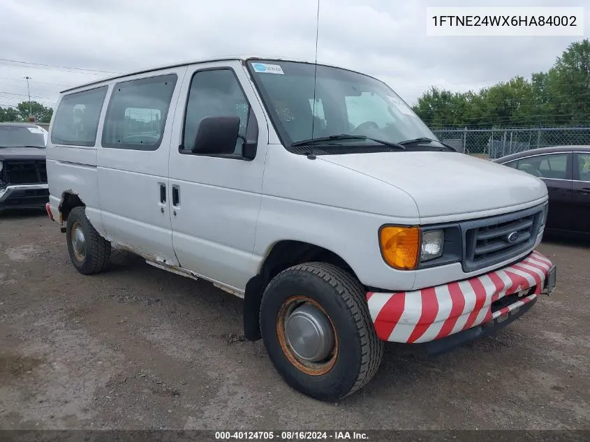 1FTNE24WX6HA84002 2006 Ford E-250 Commercial/Recreational