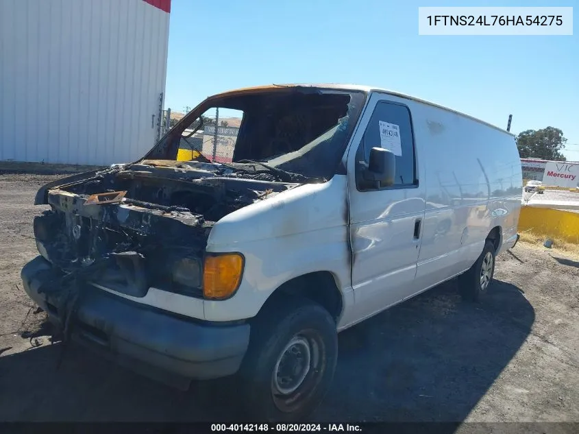 1FTNS24L76HA54275 2006 Ford E-250 Commercial/Recreational