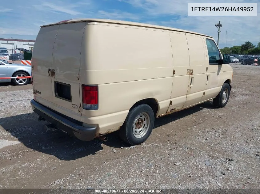 1FTRE14W26HA49952 2006 Ford E-150 Commercial/Recreational