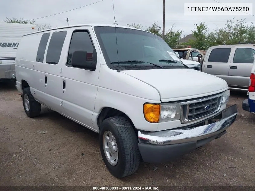 2006 Ford Econoline VIN: 1FTNE24W56DA75280 Lot: 40300033