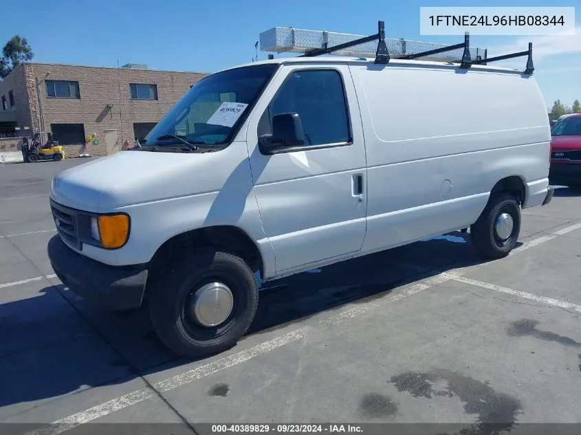 2006 Ford E-250 Commercial/Recreational VIN: 1FTNE24L96HB08344 Lot: 40389829