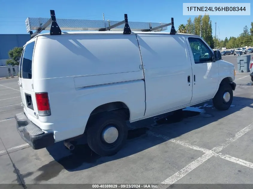 2006 Ford E-250 Commercial/Recreational VIN: 1FTNE24L96HB08344 Lot: 40389829