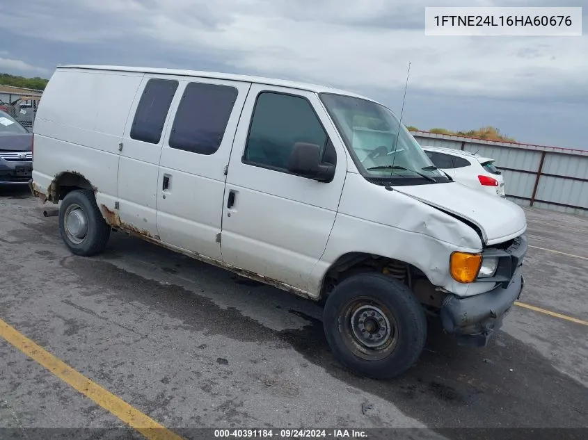 1FTNE24L16HA60676 2006 Ford Econoline E250 Van