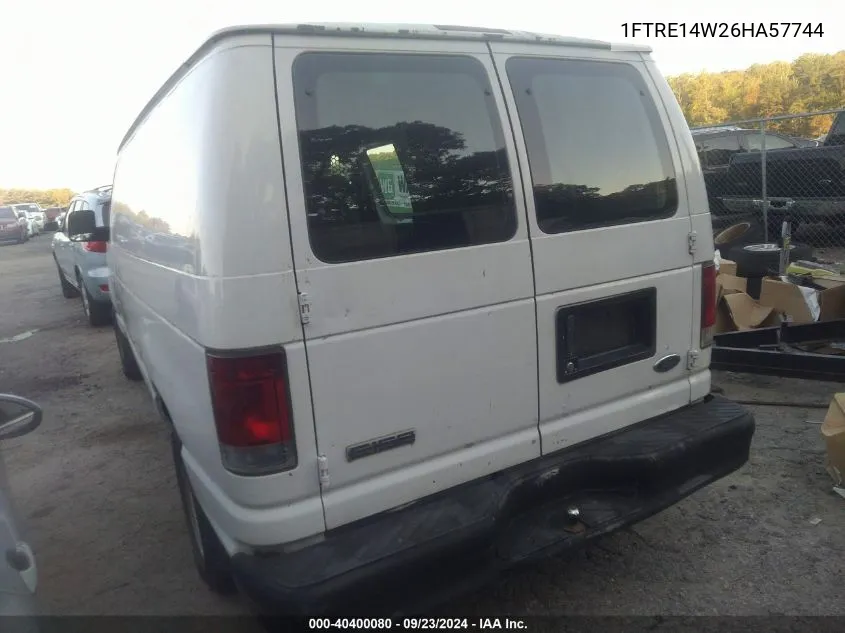 1FTRE14W26HA57744 2006 Ford E-150 Commercial/Recreational