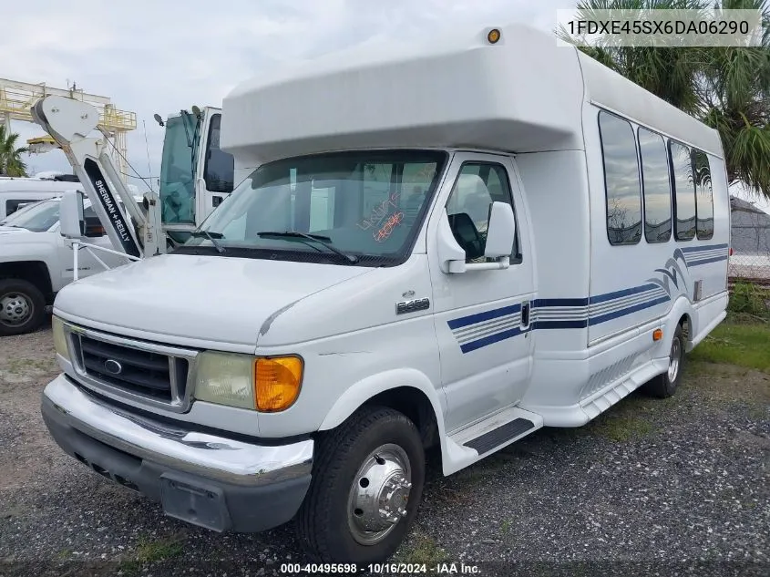 2006 Ford E-450 Cutaway VIN: 1FDXE45SX6DA06290 Lot: 40495698