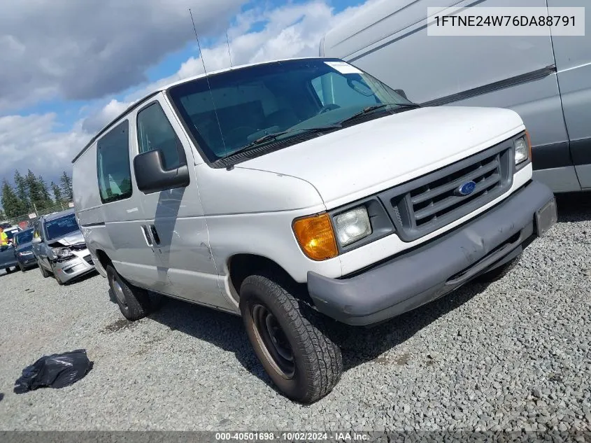 2006 Ford E-250 Commercial/Recreational VIN: 1FTNE24W76DA88791 Lot: 40501698