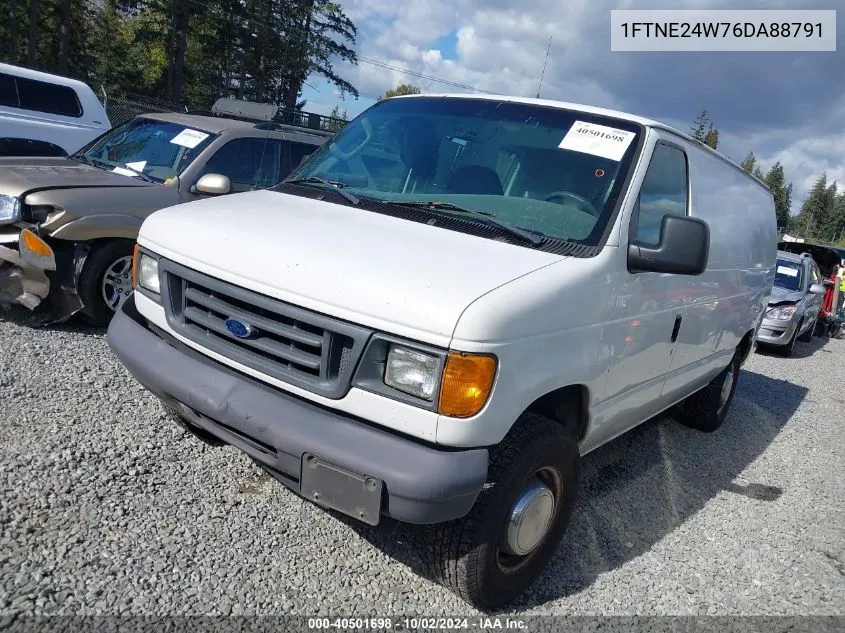 2006 Ford E-250 Commercial/Recreational VIN: 1FTNE24W76DA88791 Lot: 40501698