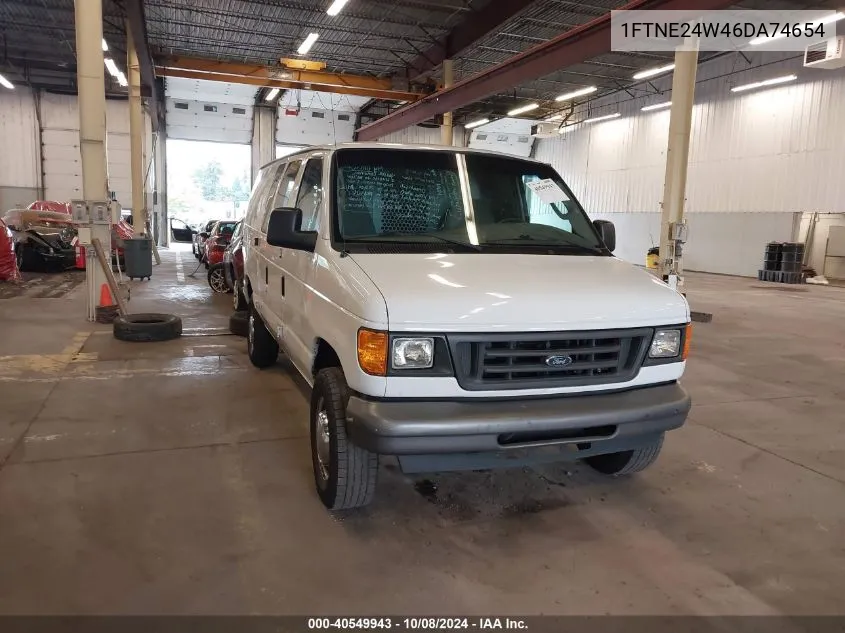 1FTNE24W46DA74654 2006 Ford Econoline E250 Van