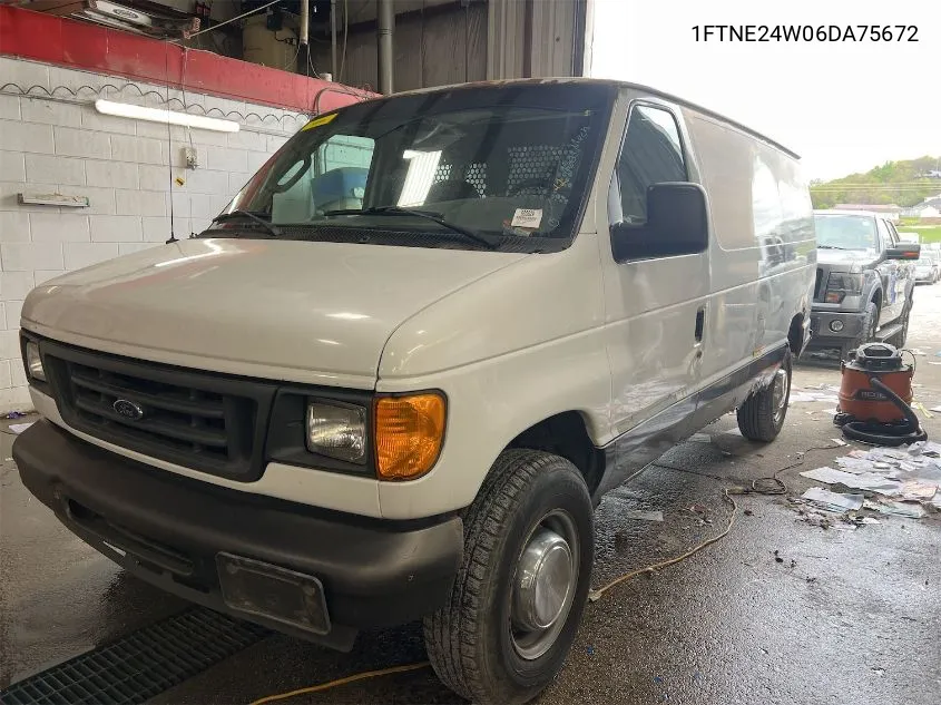 2006 Ford E-250 Commercial/Recreational VIN: 1FTNE24W06DA75672 Lot: 40567211