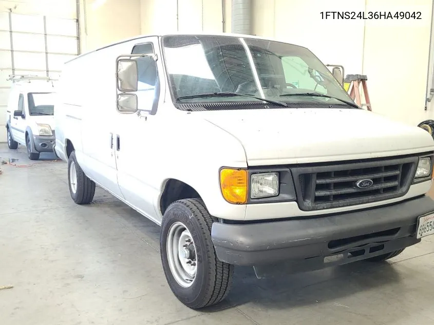 2006 Ford Econoline E250 Van VIN: 1FTNS24L36HA49042 Lot: 40572176