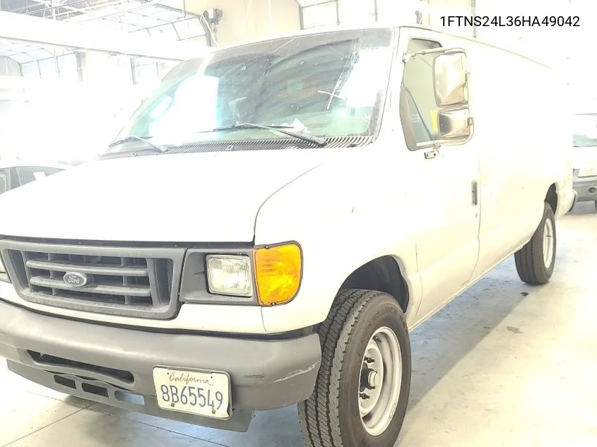 2006 Ford Econoline E250 Van VIN: 1FTNS24L36HA49042 Lot: 40572176