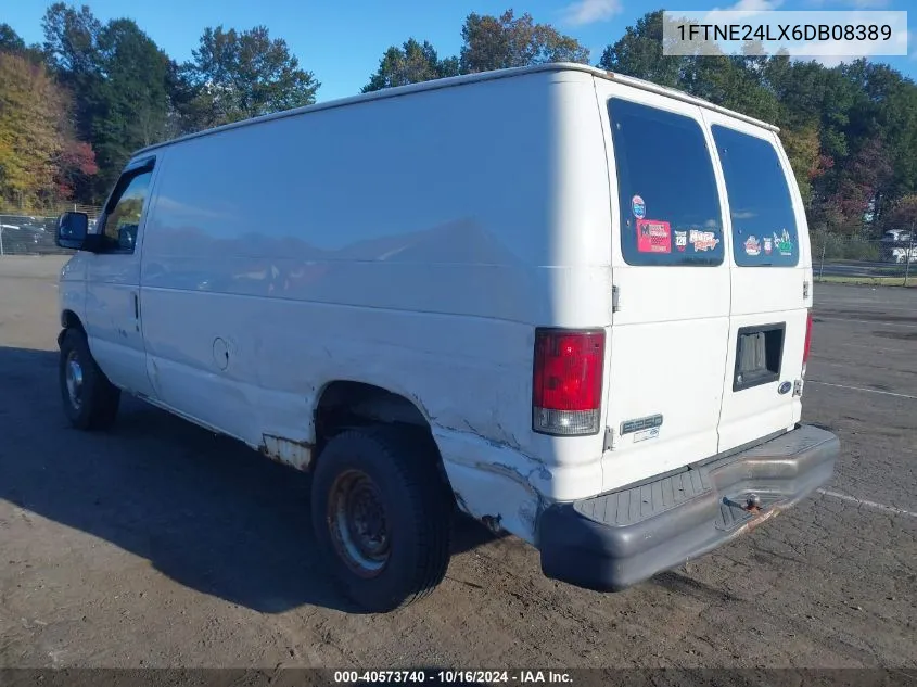 2006 Ford E-250 Commercial/Recreational VIN: 1FTNE24LX6DB08389 Lot: 40573740