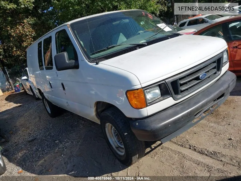 2006 Ford E-250 Commercial/Recreational VIN: 1FTNE24L66DA50295 Lot: 40578565