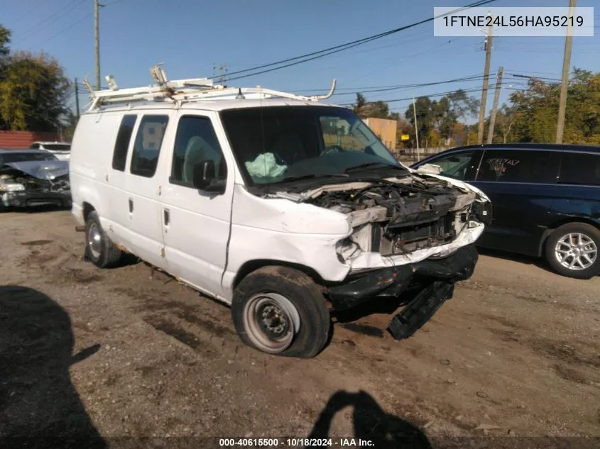 2006 Ford E-250 Commercial/Recreational VIN: 1FTNE24L56HA95219 Lot: 40615500