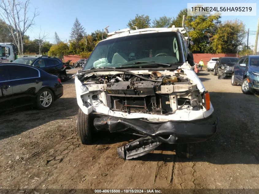 2006 Ford E-250 Commercial/Recreational VIN: 1FTNE24L56HA95219 Lot: 40615500