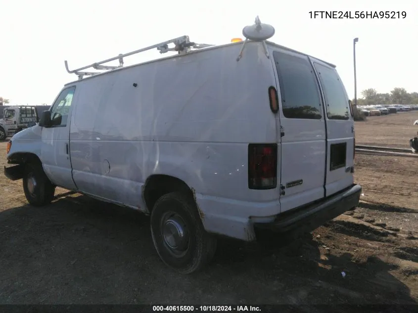 2006 Ford E-250 Commercial/Recreational VIN: 1FTNE24L56HA95219 Lot: 40615500