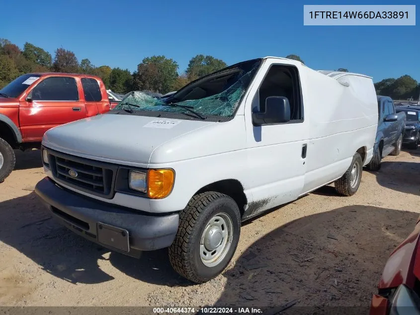 2006 Ford E-150 Commercial/Recreational VIN: 1FTRE14W66DA33891 Lot: 40644374