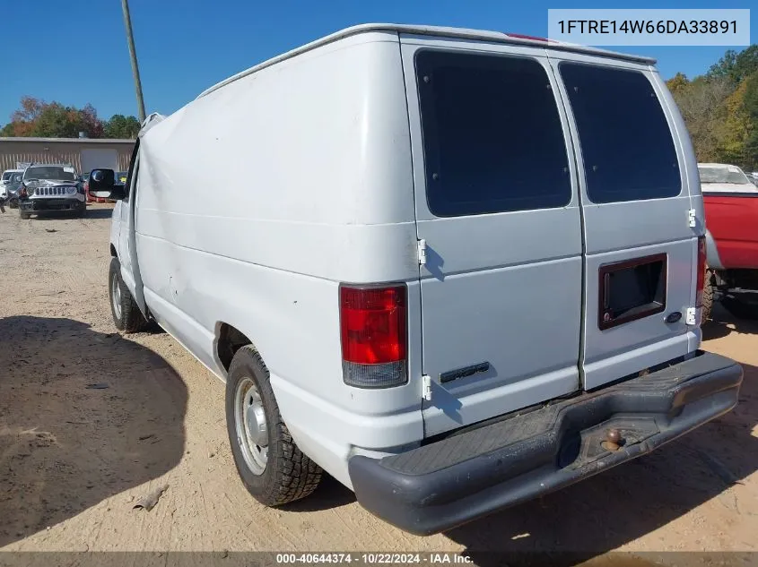 2006 Ford E-150 Commercial/Recreational VIN: 1FTRE14W66DA33891 Lot: 40644374