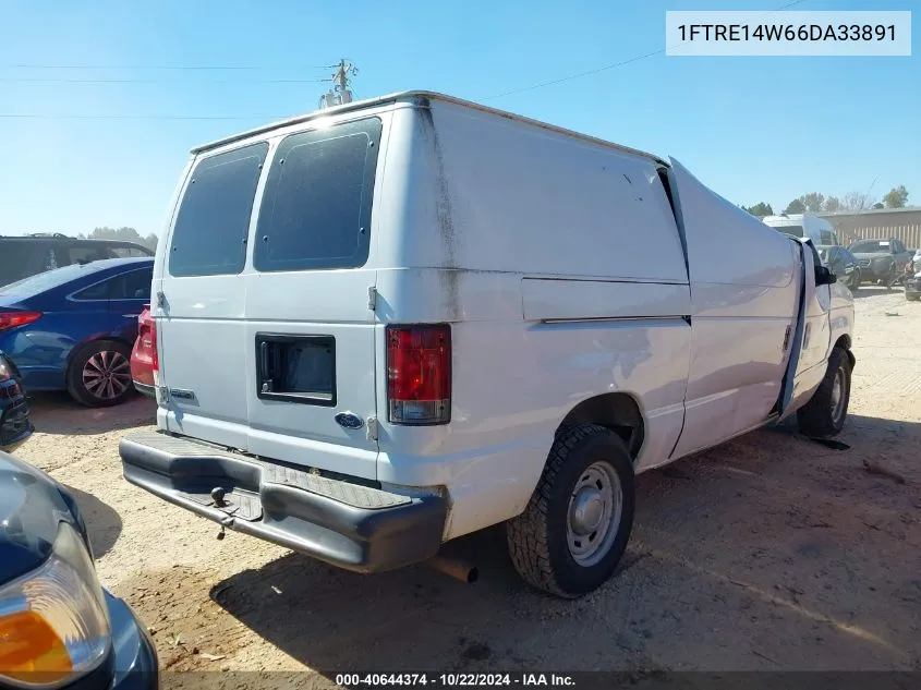 2006 Ford E-150 Commercial/Recreational VIN: 1FTRE14W66DA33891 Lot: 40644374