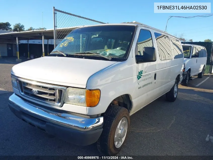 2006 Ford E-350 Super Duty Chateau/Xl/Xlt VIN: 1FBNE31L46HA02530 Lot: 40869975