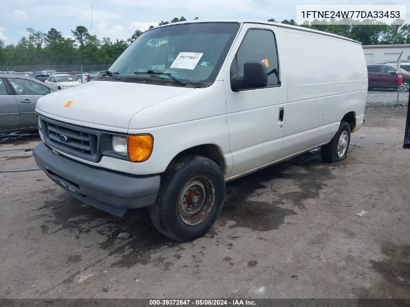 2007 Ford E-250 Commercial/Recreational VIN: 1FTNE24W77DA33453 Lot: 39372847