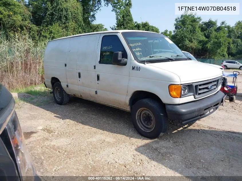 1FTNE14W07DB04518 2007 Ford E-150 Commercial/Recreational