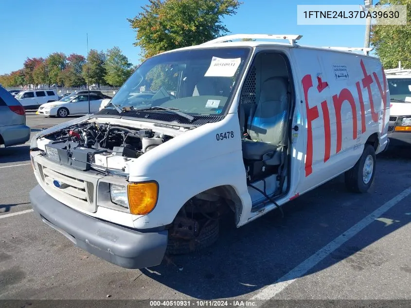 2007 Ford E-250 Commercial/Recreational VIN: 1FTNE24L37DA39630 Lot: 40510931