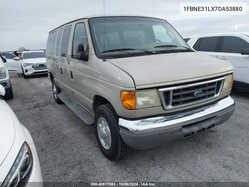 2007 Ford Econoline E350 Super Duty Wagon VIN: 1FBNE31LX7DA53880 Lot: 40517553