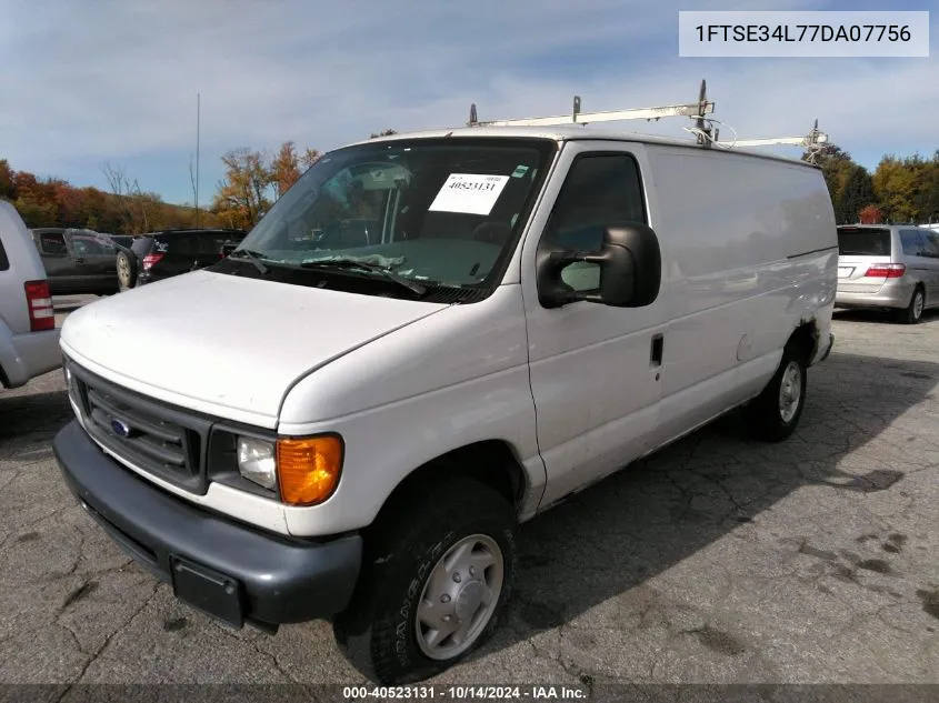 2007 Ford E-350 Super Duty Commercial/Recreational VIN: 1FTSE34L77DA07756 Lot: 40523131