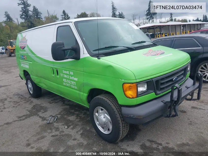 1FTNE24L07DA03474 2007 Ford E-250 Commercial/Recreational