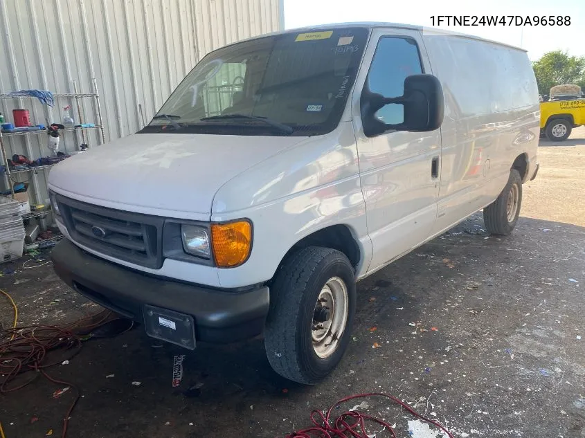 2007 Ford E-250 Commercial/Recreational VIN: 1FTNE24W47DA96588 Lot: 40589021