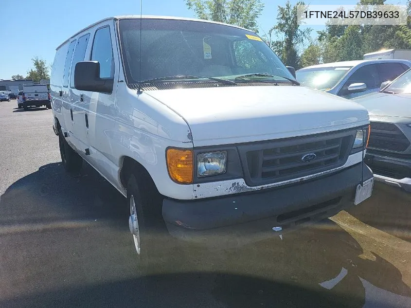 2007 Ford E-250 Commercial/Recreational VIN: 1FTNE24L57DB39633 Lot: 40589045