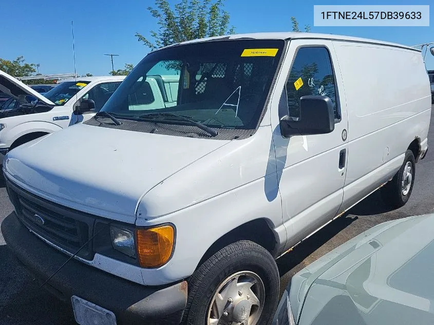 2007 Ford E-250 Commercial/Recreational VIN: 1FTNE24L57DB39633 Lot: 40589045