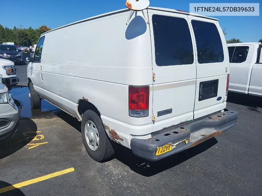 2007 Ford E-250 Commercial/Recreational VIN: 1FTNE24L57DB39633 Lot: 40589045