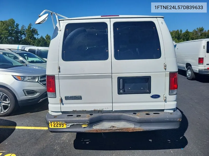 2007 Ford E-250 Commercial/Recreational VIN: 1FTNE24L57DB39633 Lot: 40589045