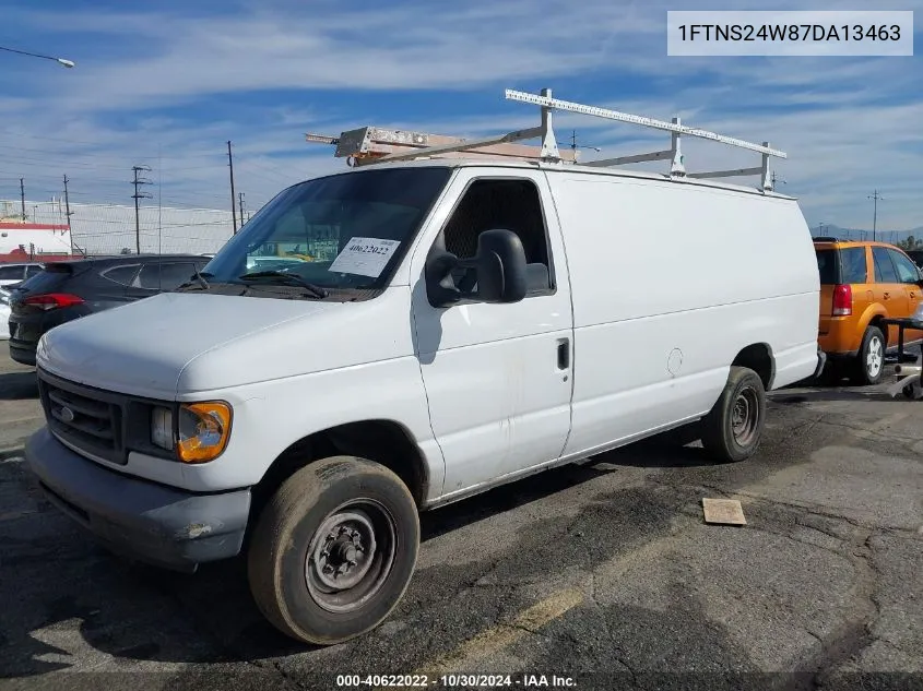 2007 Ford E-250 Commercial/Recreational VIN: 1FTNS24W87DA13463 Lot: 40622022