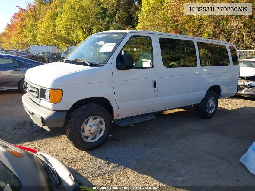 2007 Ford Econoline E350 Super Duty Wagon VIN: 1FBSS31L27DB30639 Lot: 40691906