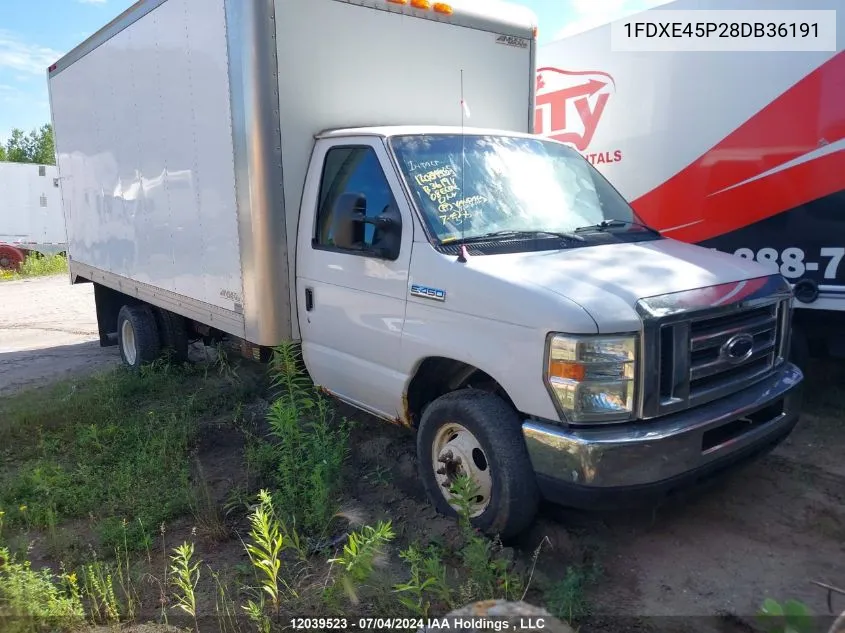 1FDXE45P28DB36191 2008 Ford Econoline Commercial