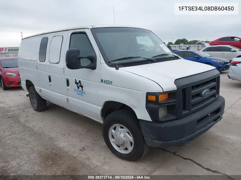 2008 Ford E-350 Super Duty Commercial/Recreational VIN: 1FTSE34L08DB60450 Lot: 39373714