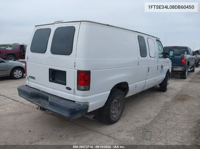 2008 Ford E-350 Super Duty Commercial/Recreational VIN: 1FTSE34L08DB60450 Lot: 39373714