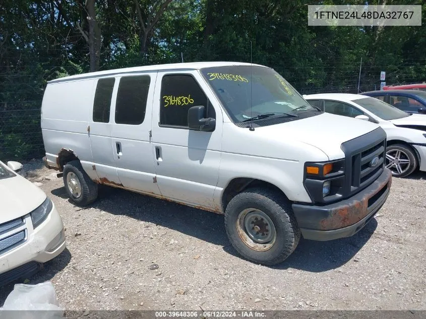 2008 Ford E-250 Commercial/Recreational VIN: 1FTNE24L48DA32767 Lot: 39648306