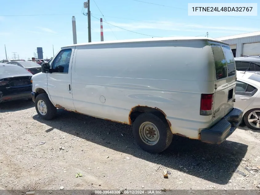 2008 Ford E-250 Commercial/Recreational VIN: 1FTNE24L48DA32767 Lot: 39648306