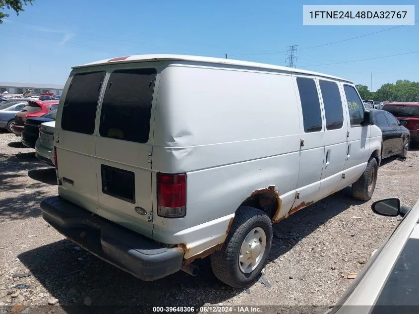 2008 Ford E-250 Commercial/Recreational VIN: 1FTNE24L48DA32767 Lot: 39648306