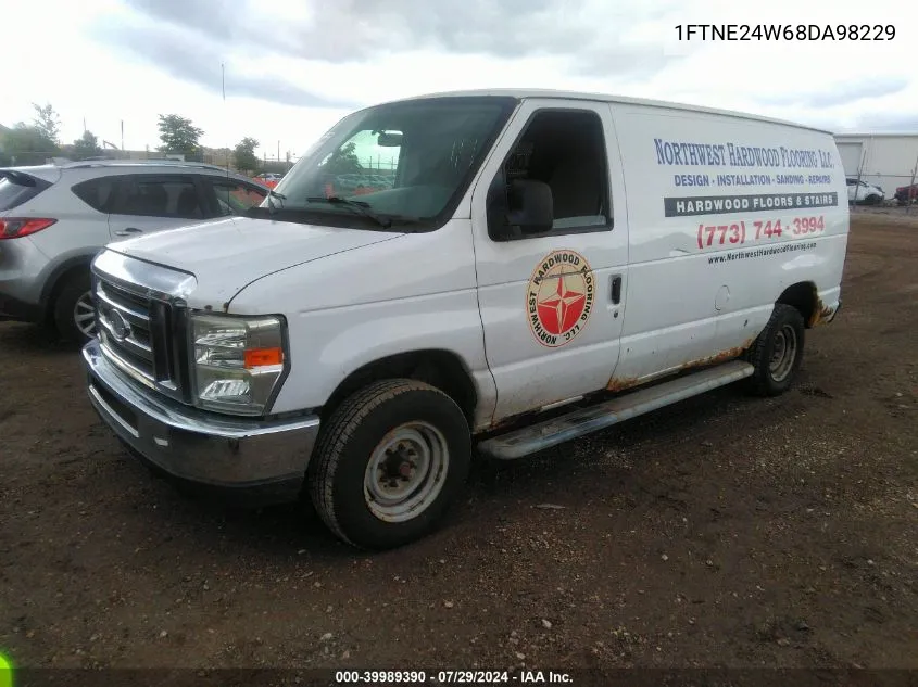 1FTNE24W68DA98229 2008 Ford E-250 Commercial/Recreational