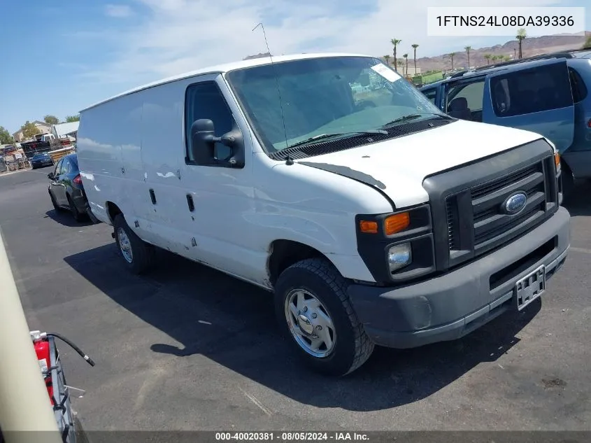 2008 Ford E-250 Commercial/Recreational VIN: 1FTNS24L08DA39336 Lot: 40020381