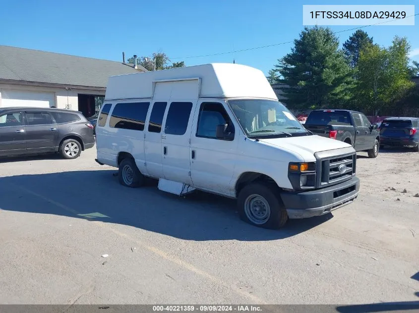 2008 Ford E-350 Super Duty Commercial/Recreational VIN: 1FTSS34L08DA29429 Lot: 40221359